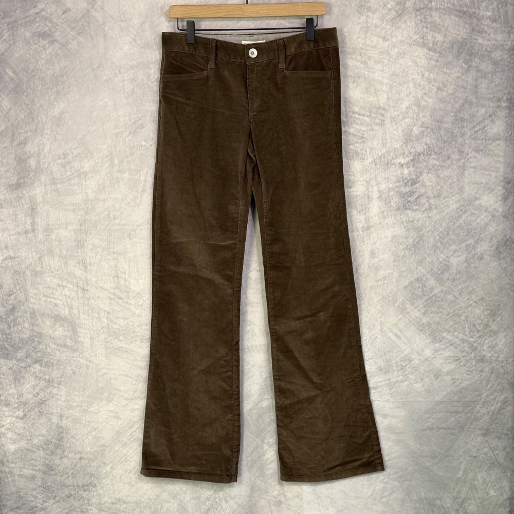 Banana Republic‎ Corduroy Pants Womens sz 27 Brown Flare academia preppy